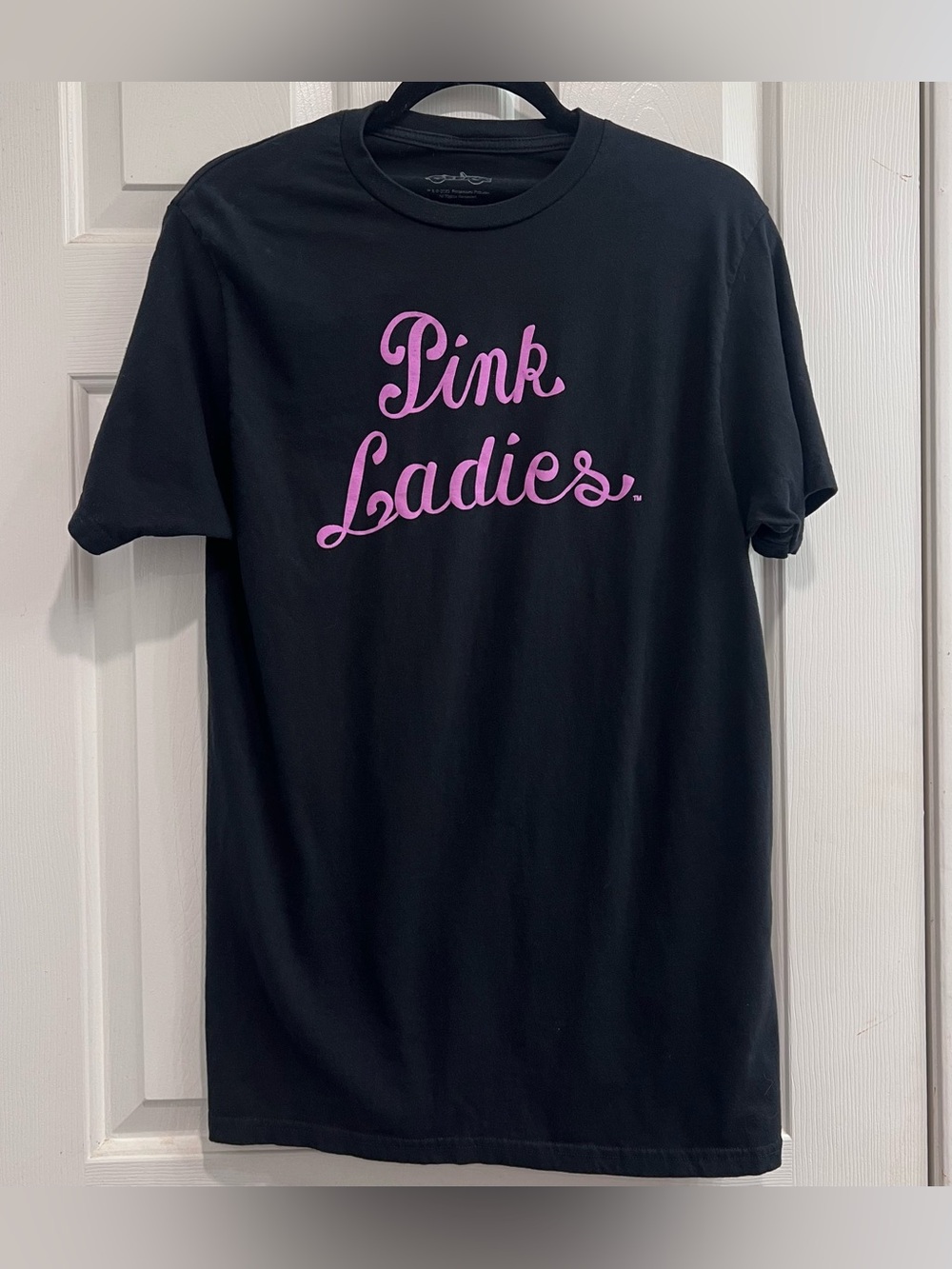 Pink Ladies Graphic Tee | Retro Grease-Inspired Black T-Shirt